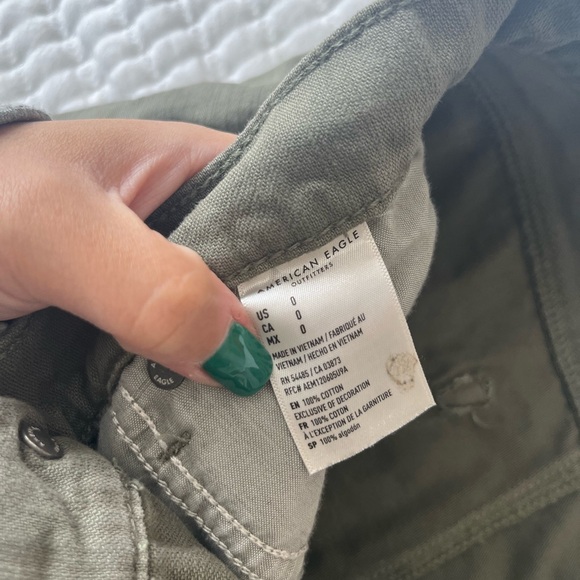 American Eagle Highest Rise Mom Short Sz 0 - Picture 6 of 7